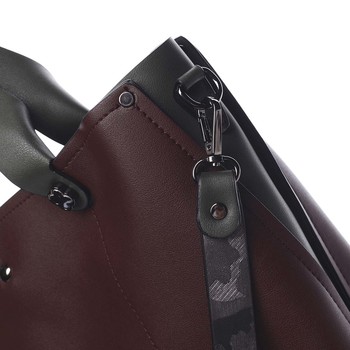 Dámska kabelka cez plece bordová - Pierre Cardin Ellie