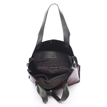 Dámska kabelka cez plece bordová - Pierre Cardin Ellie