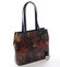 Exkluzívna dámska kožená kabelka jesenná čierna - ItalY Logistilla