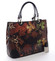 Originálna dámska kožená kabelka jesenná čierna - ItalY Mattie 