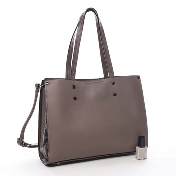 Dámska kabelka taupe - Pierre Cardin Letti