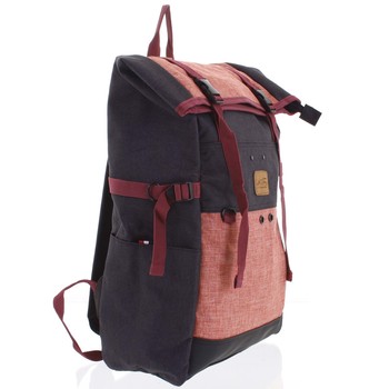 Kombinovaný cestovný batoh čierno ružový - New Rebels Messer