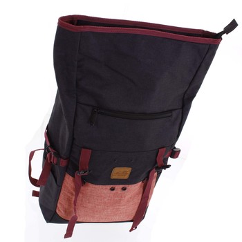 Kombinovaný cestovný batoh čierno ružový - New Rebels Messer