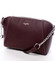 Dámska crossbody kabelka vínová - David Jones Angels