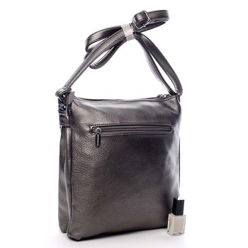 Dámska crossbody kabelka strieborná - Silvia Rosa Jersey