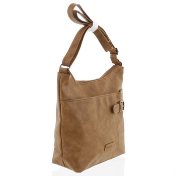 Dámska crossbody kabelka camel - Enrico Benetti Darcy