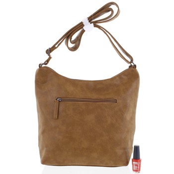 Dámska crossbody kabelka camel - Enrico Benetti Darcy