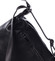 Dámska kožená kabelka batoh čierna - ItalY Nadine