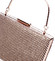 Luxusná dámská listová kabelka ružová - Delami V4700