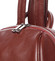 Dámsky kožený batoh červený - ItalY Minetta