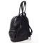 Dámsky kožený batoh čierny - ItalY Minetta