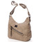 Dámska crossbody kabelka taupe - Romina Comprit