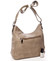 Dámska crossbody kabelka taupe - Romina Comprit