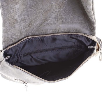 Väčšia mäkký dámsky moderný tmavoružový ruksak - Ellis Elizabeth JR