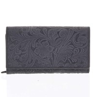 Dámska kožená peňaženka čierna - Tomas Imbali