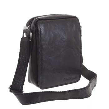 Pánska kožená taška čierna - SendiDesign Merlim