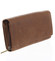 Dámska kožená peňaženka svetlohnedá - SendiDesign Zimbie