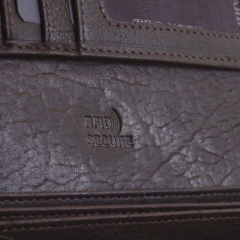 Dámska kožená peňaženka tmavohnedá - SendiDesign Really