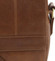 Pánska kožená crossbody taška na doklady hnedá - SendiDesign Niall