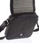Pánska kožená taška cez plece čierna - SendiDesign Thoreau