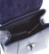 Dámsky originálny kožený tmavomodrý batôžtek / kabelka - ItalY Acnes