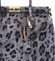 Módna originálny dámska kožená kabelka do ruky sivá - ItalY Hila Jaguar