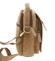 Pánska kožená taška cez plece prírodne hnedá - Delami Gabo M