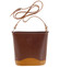 Hnedo koňaková kožená crossbody kabelka - ItalY Bryana