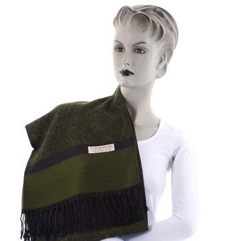 Dámsky kašmírový šál tmavozelený - CASH Andie