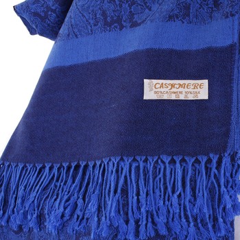 Dámsky kašmírový šál modrý - CASH Andie