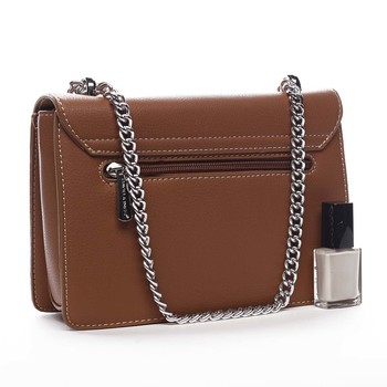 Dámska crossbody kabelka svetlohnedá - David Jones Delilah