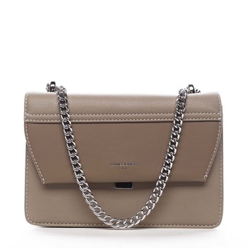 Dámska crossbody kabelka béžová - David Jones Delilah