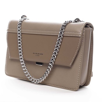 Dámska crossbody kabelka béžová - David Jones Delilah