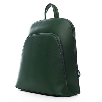 Dámsky mestský ruksak zelený - David Jones Yordan