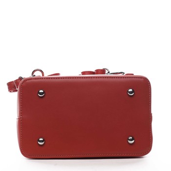 Dámsky mestský batôžtek kabelka červený - David Jones Kancy