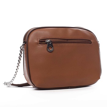 Dámska crossbody kabelka koňaková - David Jones Berivan Two