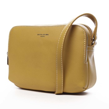 Dámska crossbody kabelka žltá - David Jones Beatrio