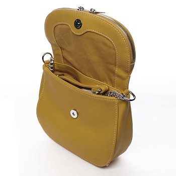 Dámska crossbody kabelka žltá - David Jones Yakira