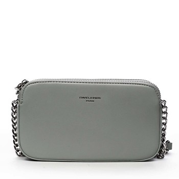 Malá dámska crossbody kabelka svetlozelená - David Jones Lily