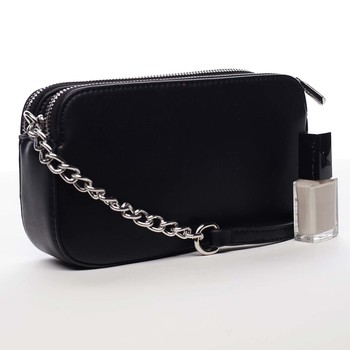 Malá dámska crossbody kabelka čierna - David Jones Lily