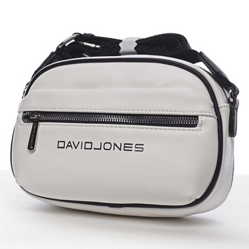 Dámska crossbody kabelka biela - David Jones Jolanis