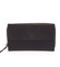 Dámska kožená peňaženka tmavo hnedá - Tomas Menmaiya
