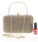 Luxusná dámská listová kabelka zlatá - Michelle Moon V4000