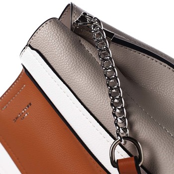 Dámska crossbody kabelka oranžová - David Jones Astra