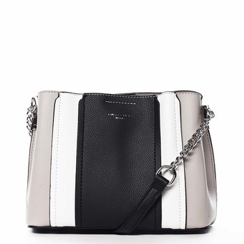 Dámska crossbody kabelka čierna - David Jones Astra