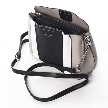 Dámska crossbody kabelka čierna - David Jones Astra