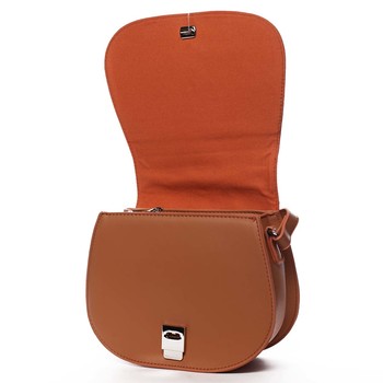 Dámska crossbody kabelka oranžová - David Jones Chevfi