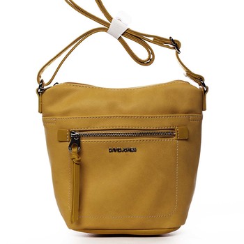 Dámska crossbody kabelka žltá - David Jones Iayne