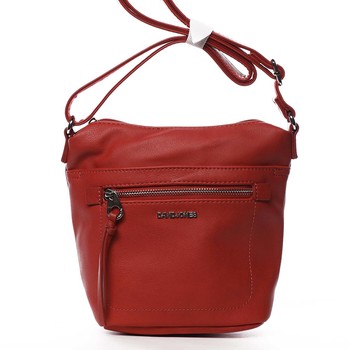 Dámska crossbody kabelka červená - David Jones Iayne