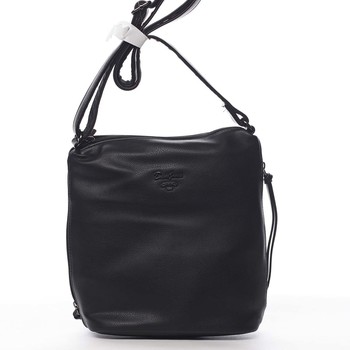 Dámska crossbody kabelka čierna - David Jones Haley